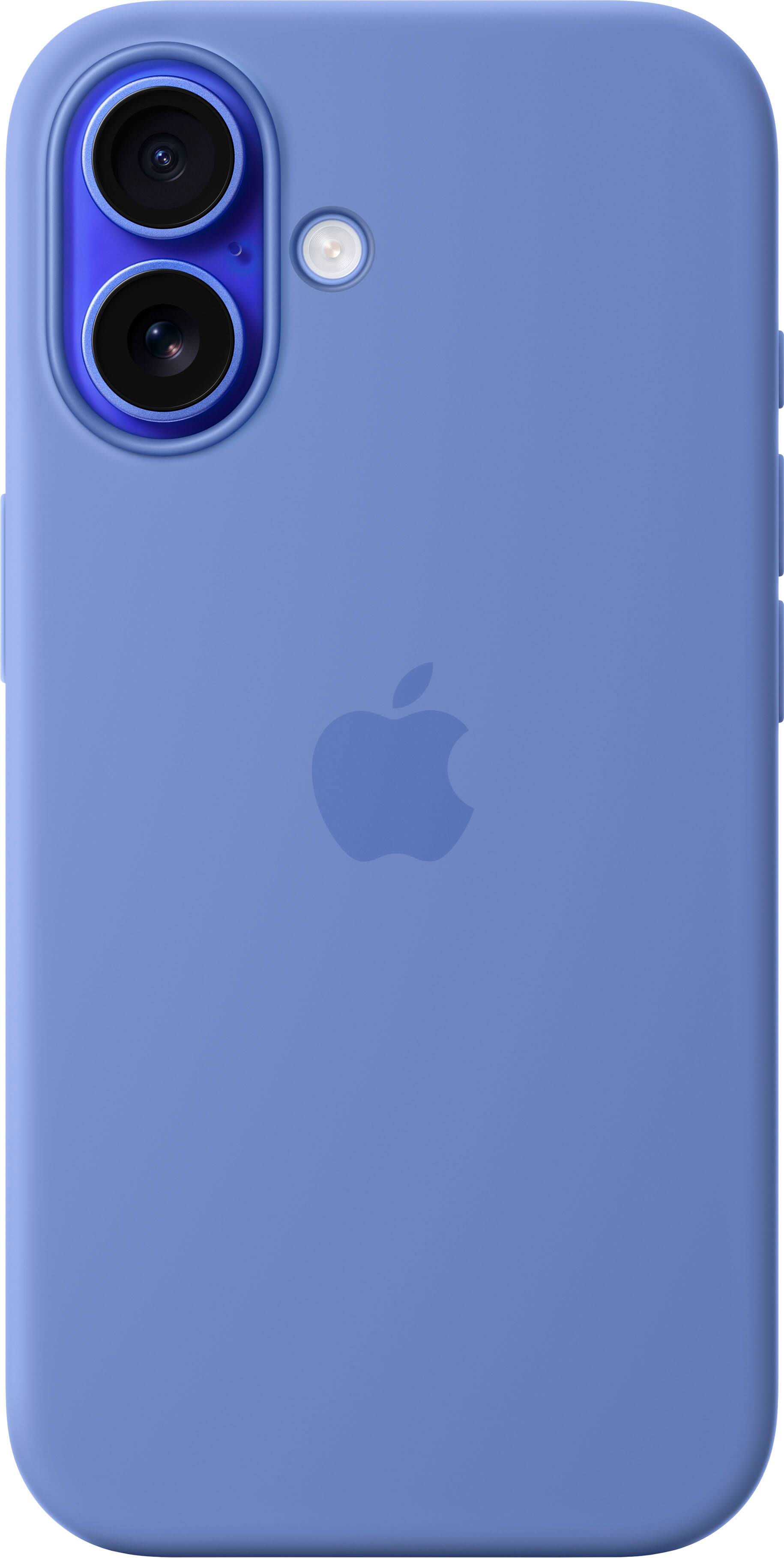Apple - iPhone 16 Silicone Case with MagSafe - Periwinkle