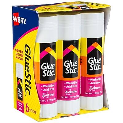 AVERY Glue Stic
Washable Acid Free
Non-Toxic
Net Wt. 1.27oz
6 Sticks
