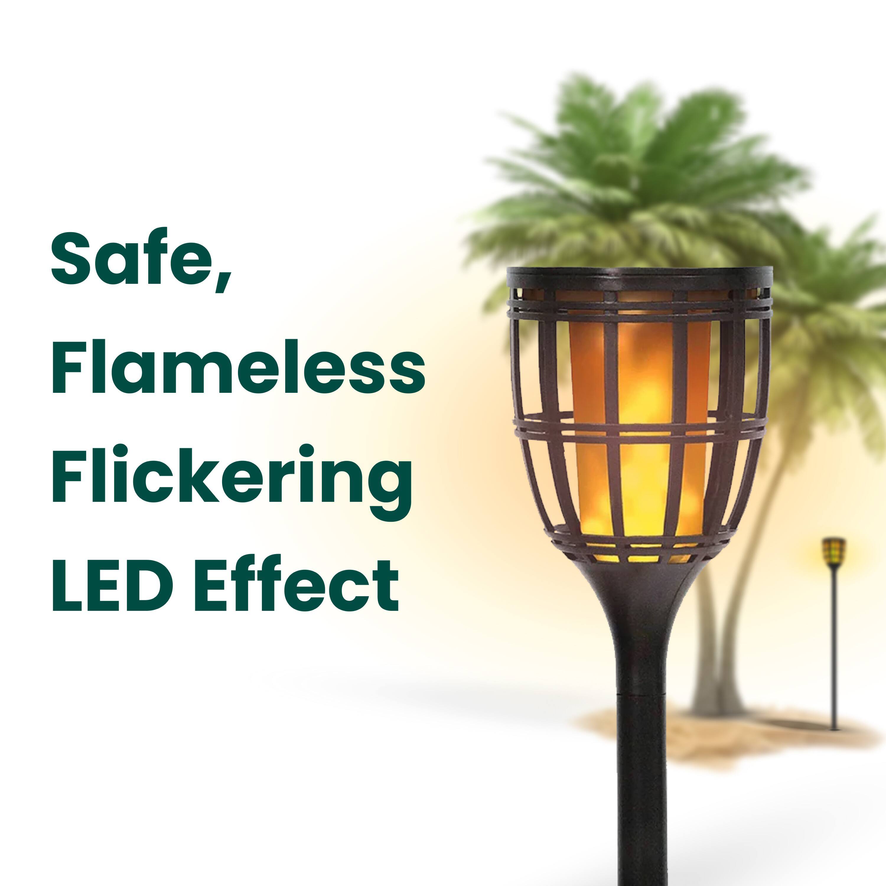 Safe, Flameless Flickering LED Effect