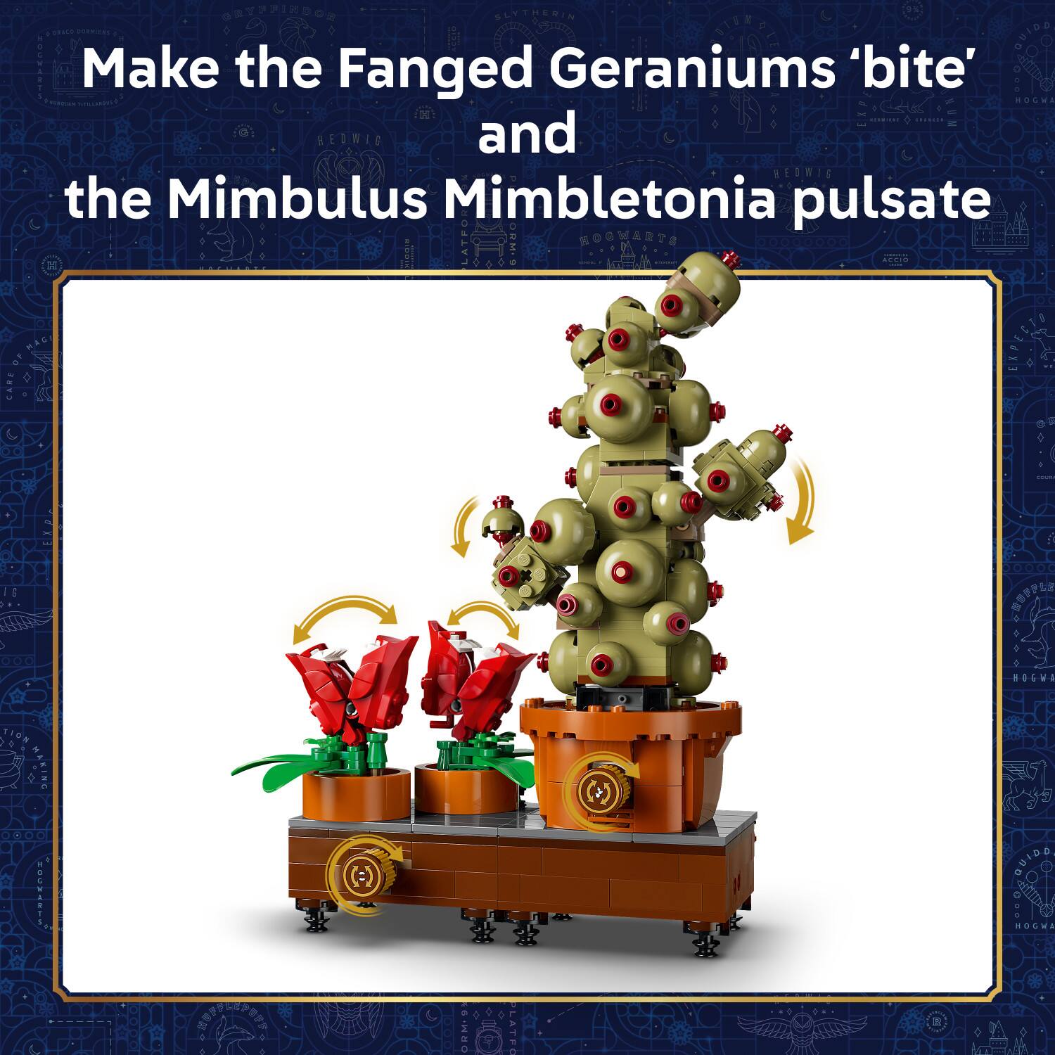 Make the Fanged Geraniums 'bite' and the Mimbulus Mimbletonia pulsate