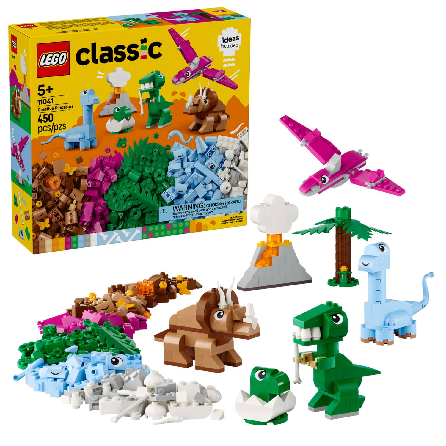 LEGO Classic Creative Dinosaurs Building Toy 11041 6526079 - Best Buy