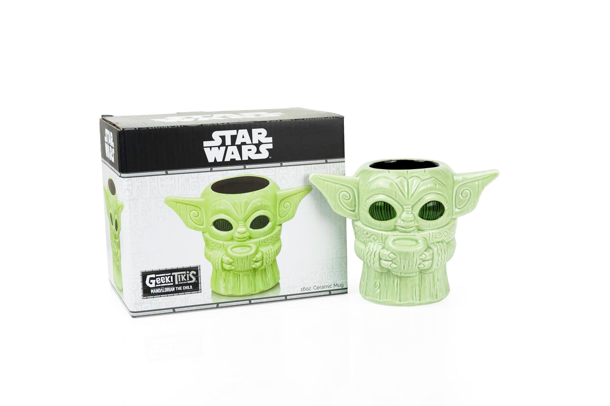 E IN STAR WARS - Geeki Tikis | The Child Mandalorian Ceramic Mug 16oz