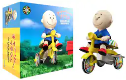 Peanuts Super Cycles - Charlie Brown (Blue w/ Yellow Trike) - COLLECTIBLES
