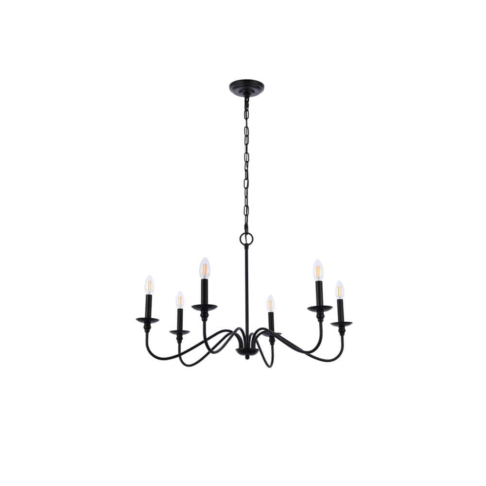 Living District - Rohan 30 inch chandelier in - Matte Black price history on PriceWatchPro