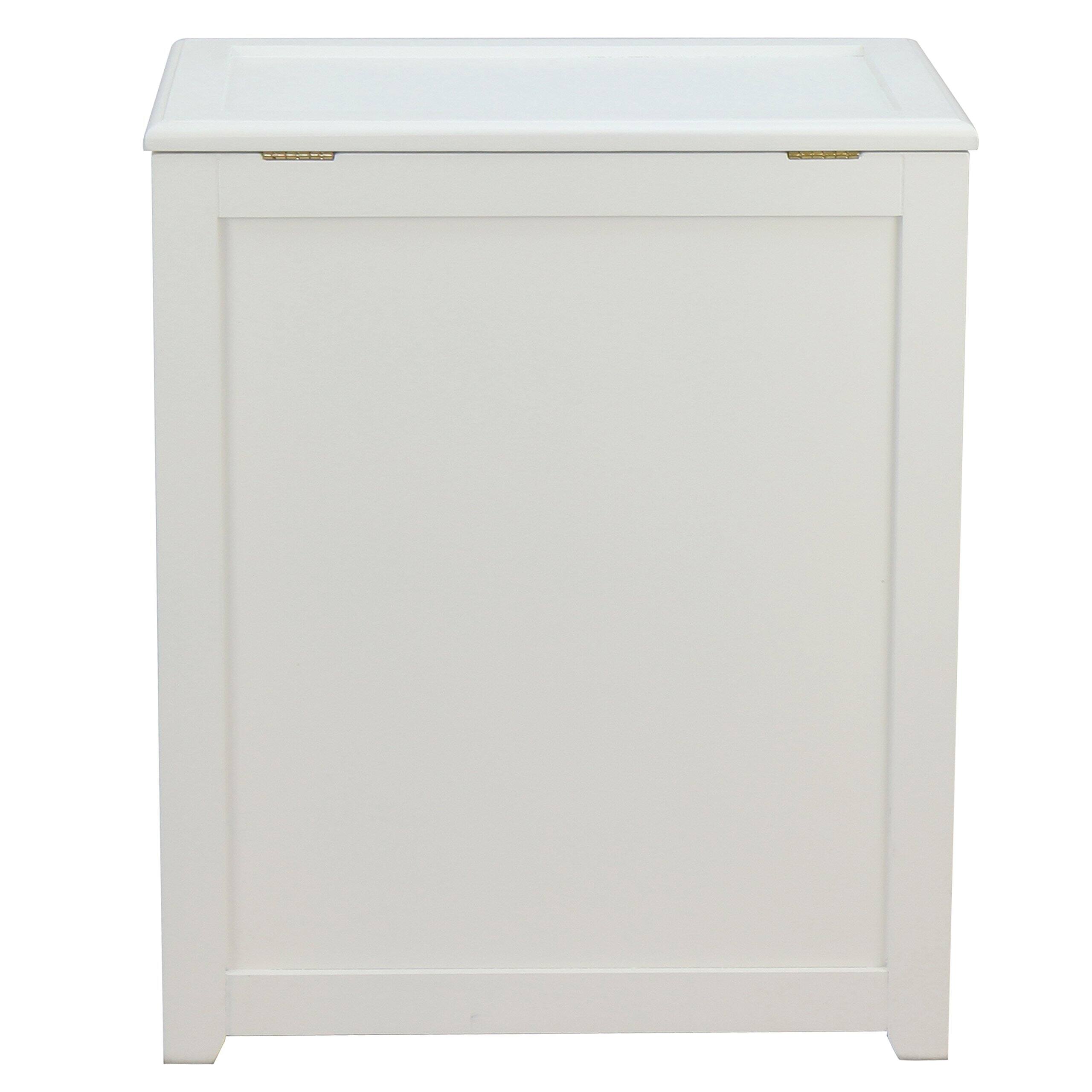 Alt View 1. JETRANSPORT - Rh5513white Storage Laundry Hamper White Hand grips on both sides for easy carryingStores various items such - Default.