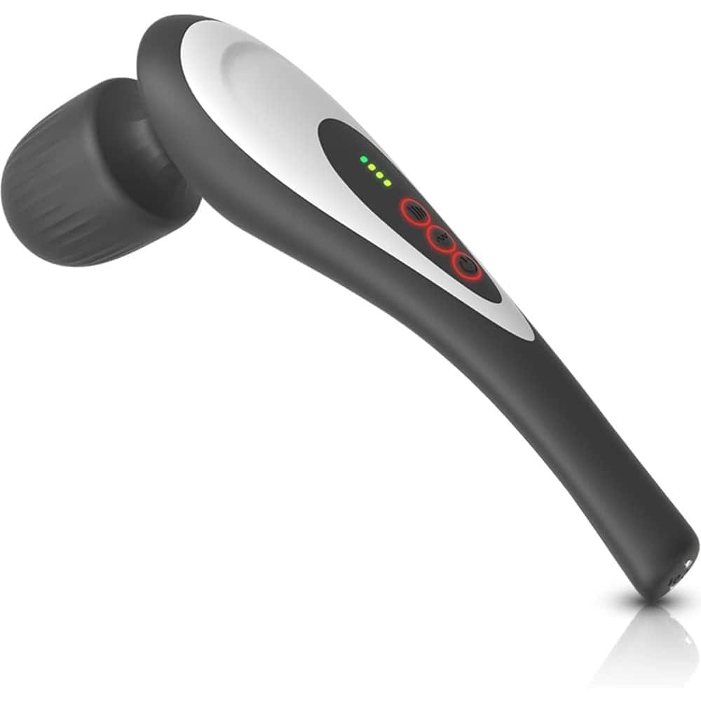 Schertz - Rechargeable Handheld Deep-Tissue Massager, Cordless Percussion for Body & Muscles