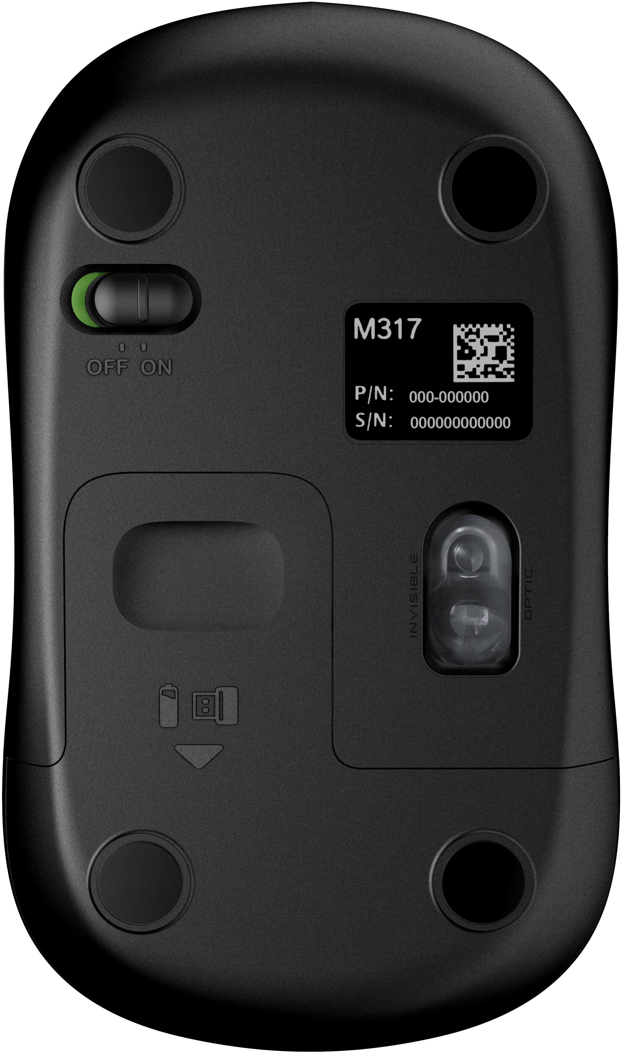 M317  
OFF ON  

P/N: 000-000000  
S/N: 000000000000  

INVISIBLE OPTIC