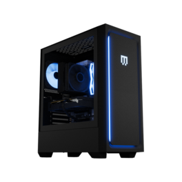 Maingear - MG-1 Bronze Gaming Desktop - NVIDIA GeForce RTX 5050 - AMD Ryzen 5 9600X - 16GB DDR5 - 1TB NVMe SSD - WiFi 7 - RGB - Black