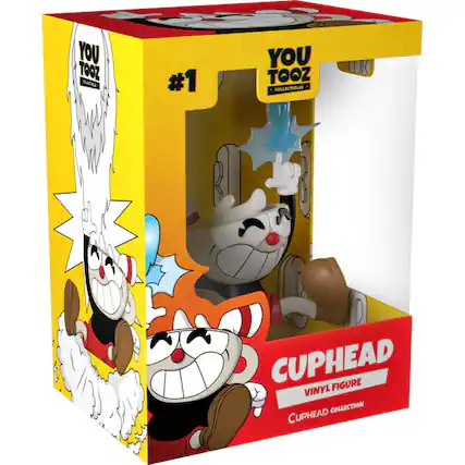 YOU TOOZ #1 YOU TOOZ COLLECTIBLES CUPHEAD FIGURE VINYL COLLECTION CUPHEAD
