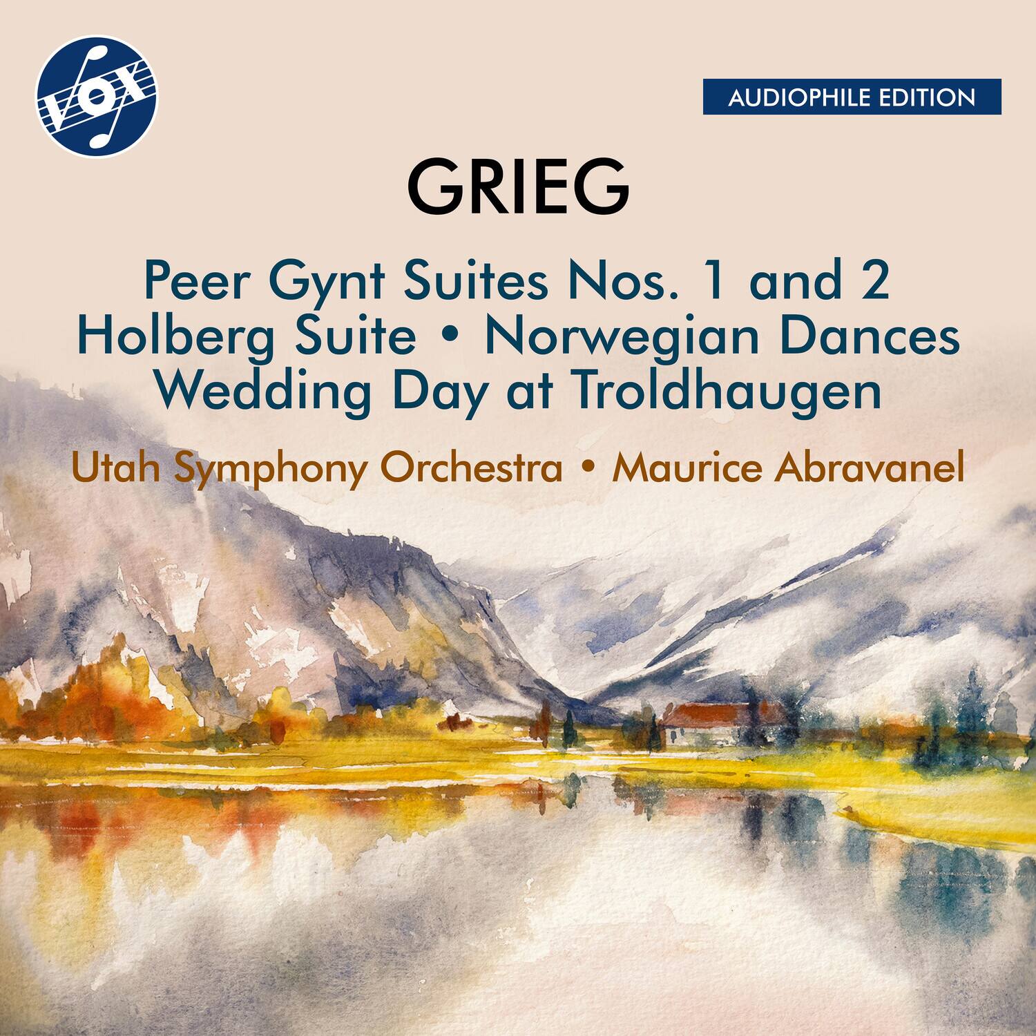 Utah Symphony Orchestra - Grieg: Peer Gynt Suite No. 1, Op. 46; Peer Gynt Suite No. 2, Op. 55; - COMPACT DISCS [CD] price history on PriceWatchPro