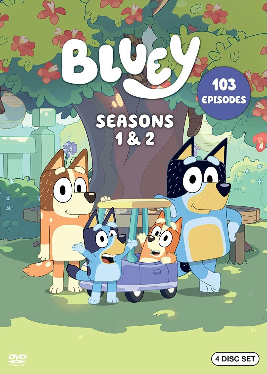 Front. Bluey: Complete Seasons One and Two (Box Set) [DVD].