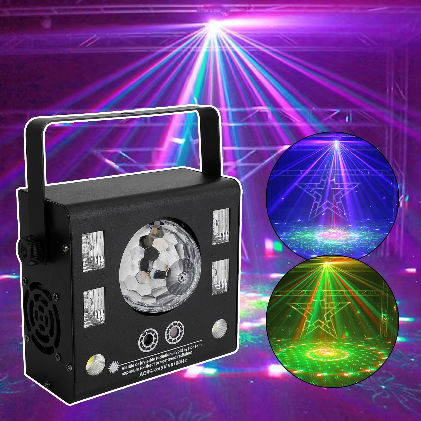 Visible or invisible radiation, avoid eye or skin. scattered radiation or invisible direct or 50/60Hz exposure. AC95-245V