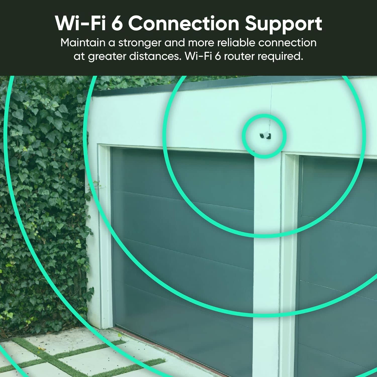 Wi-Fi 6 Connection Support: Maintain a stronger and more reliable connection at greater distances. Wi-Fi 6 router required.