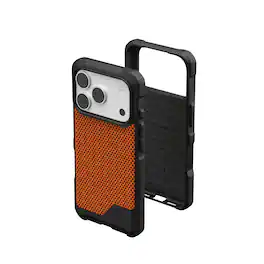 UAG - iPhone 18 Pro Case/iPhone 17 Pro Case with MagSafe, Premium Kevlar Material, Metropolis LT - Kevlar Burnt Orange