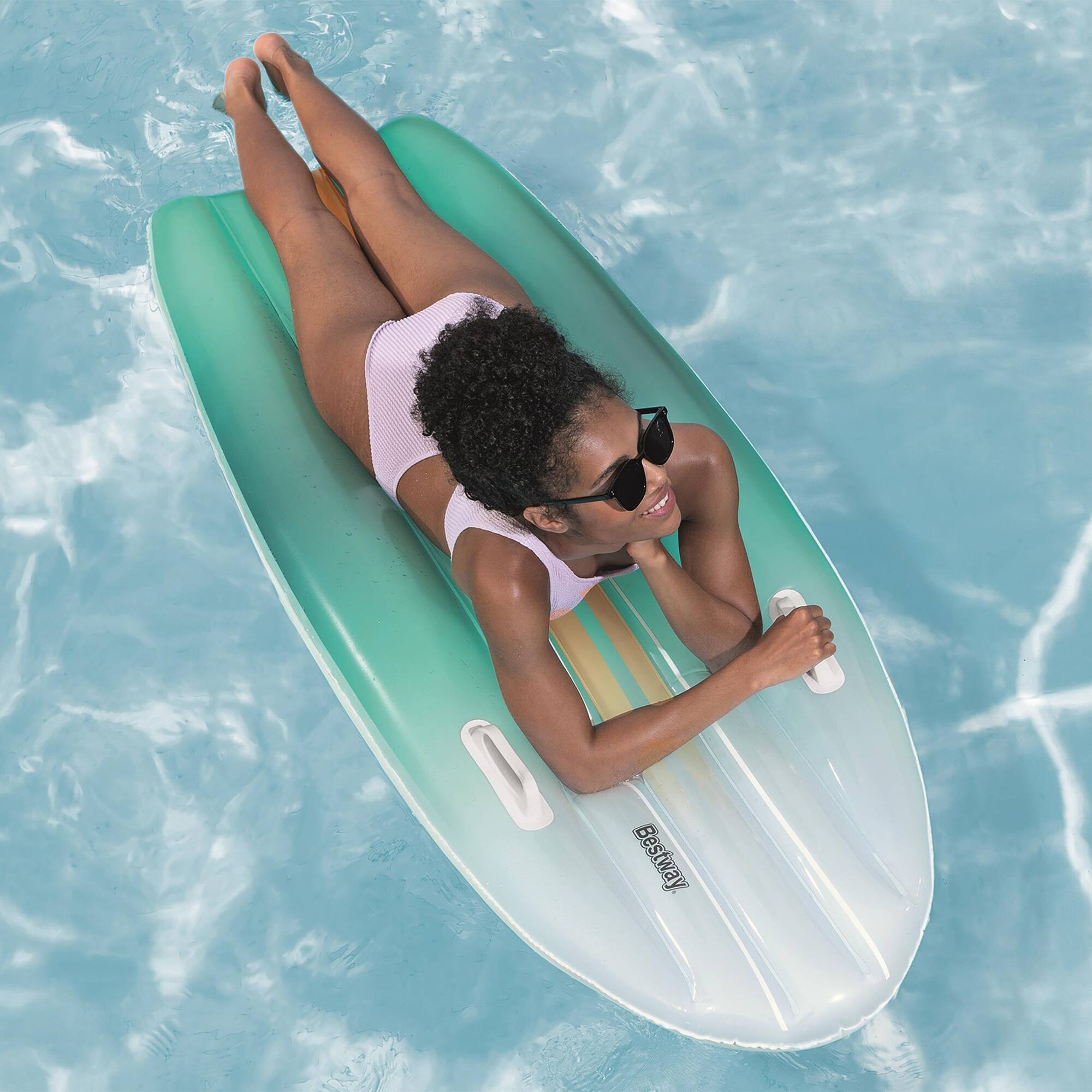 Alt View 3. Bestway - Tahiti Tote: 2-In-1 Float & Bag Set.
