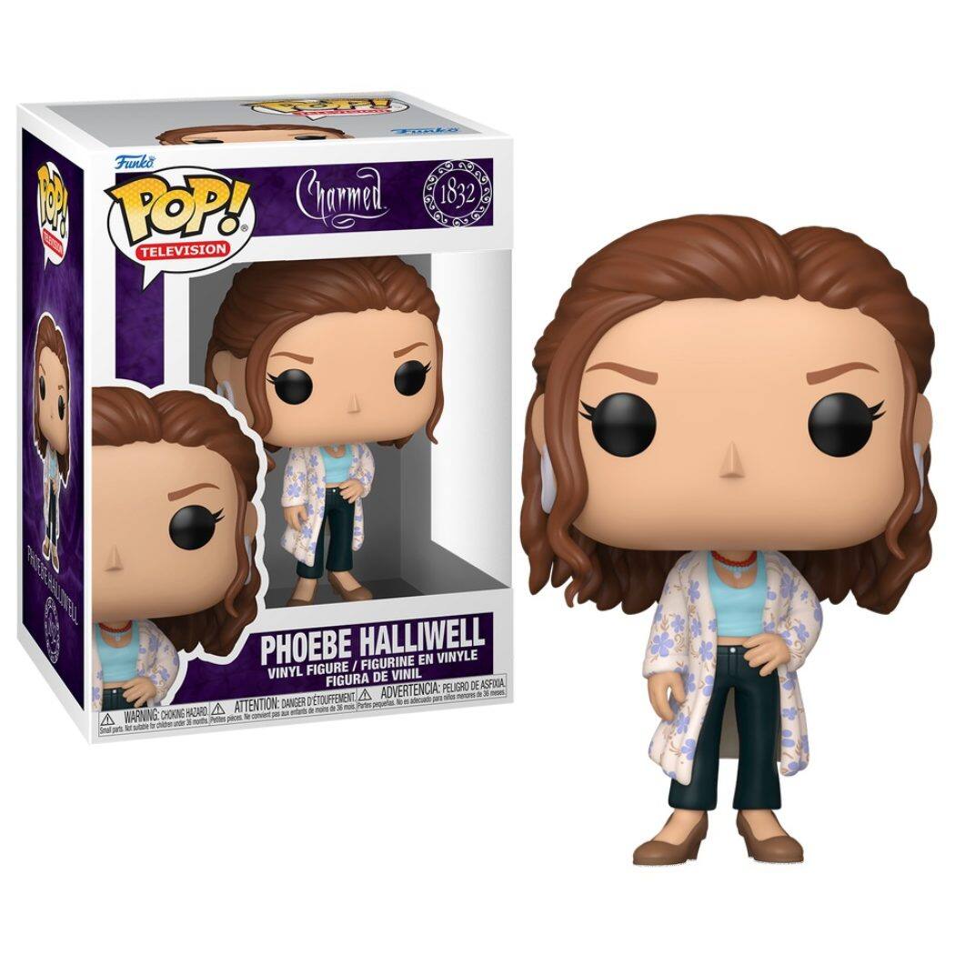 Funko POP! Game 1832 SOLT 369 C O2 TELEVISION PHOEBE HALLIWELL VINYLE FIGURINE EN FIGURE / VINYL DE VINIL FIGURA DE ASFRA ADVERTENCIA: PELIGRO - - A - - ATTENTION DANGER VETOUFFEMENT ohigotasc pigua . - - A - . a - NAZARO - . A WARNING: CHOKING HAZARD - pim - - - - . -  a - -