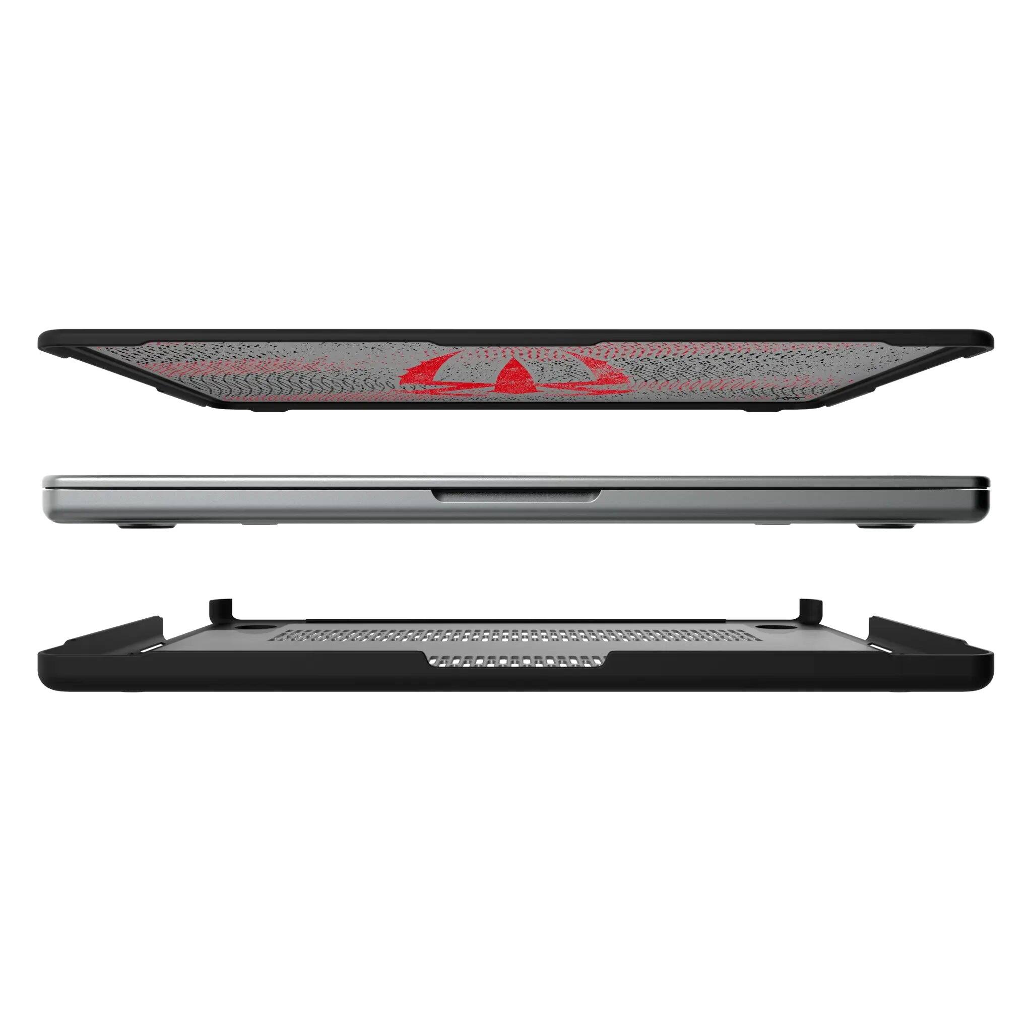 Alt View 1. Keyscaper - WWE Steel Laptop Case - Apple MacBook Pro 14-inch (2021)/(2023) - Roman Reigns.