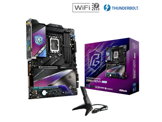WIFI d T OVA 1 12 kech 8.8. 8 | A6A I ue nP muea A AC a RELEASE PCON CNARIO - | IG da % R PHANTOM GAMING Z890 NOVA WiFi KCHCE .. WIFI D WMGH THUNDERBOLT. MSA ASRock I FRA CAMINC VAON PRANTUM 0602 I 10
