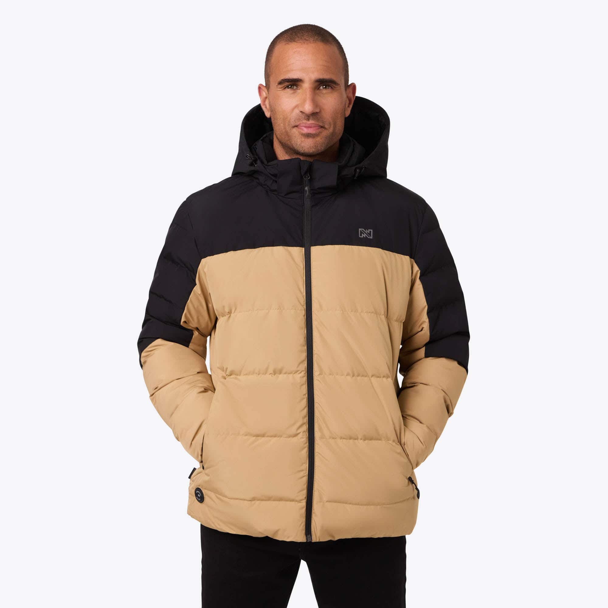 Mobile Warming - Men's Crest 2.0 Heated Jacket - Tan/Black