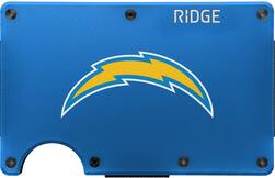 The Ridge Wallet - NFL Wallet Los Angeles Chargers - Blue - Front_Zoom