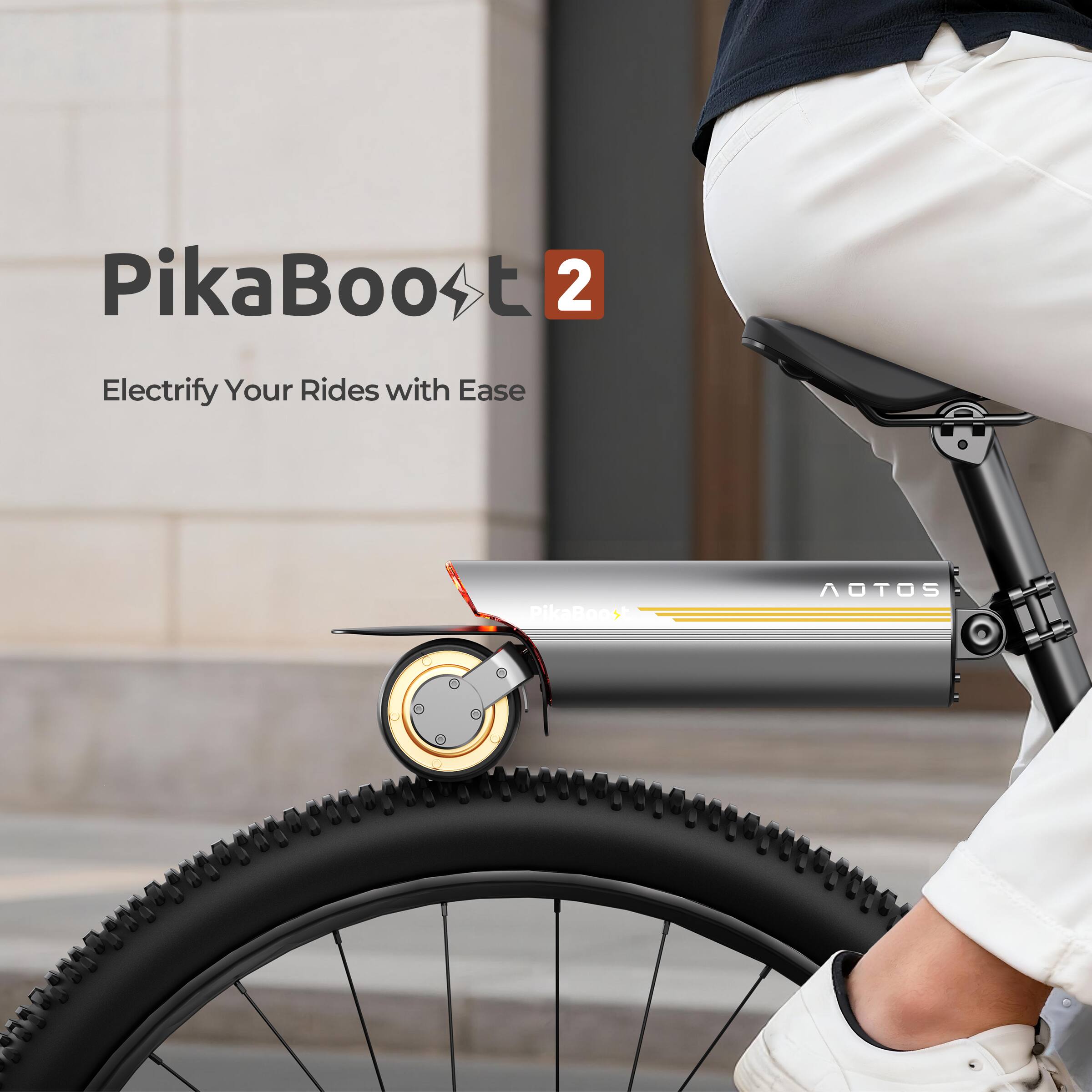 PikaBoot 2  
Electrify Your Rides with Ease  
AOTOS