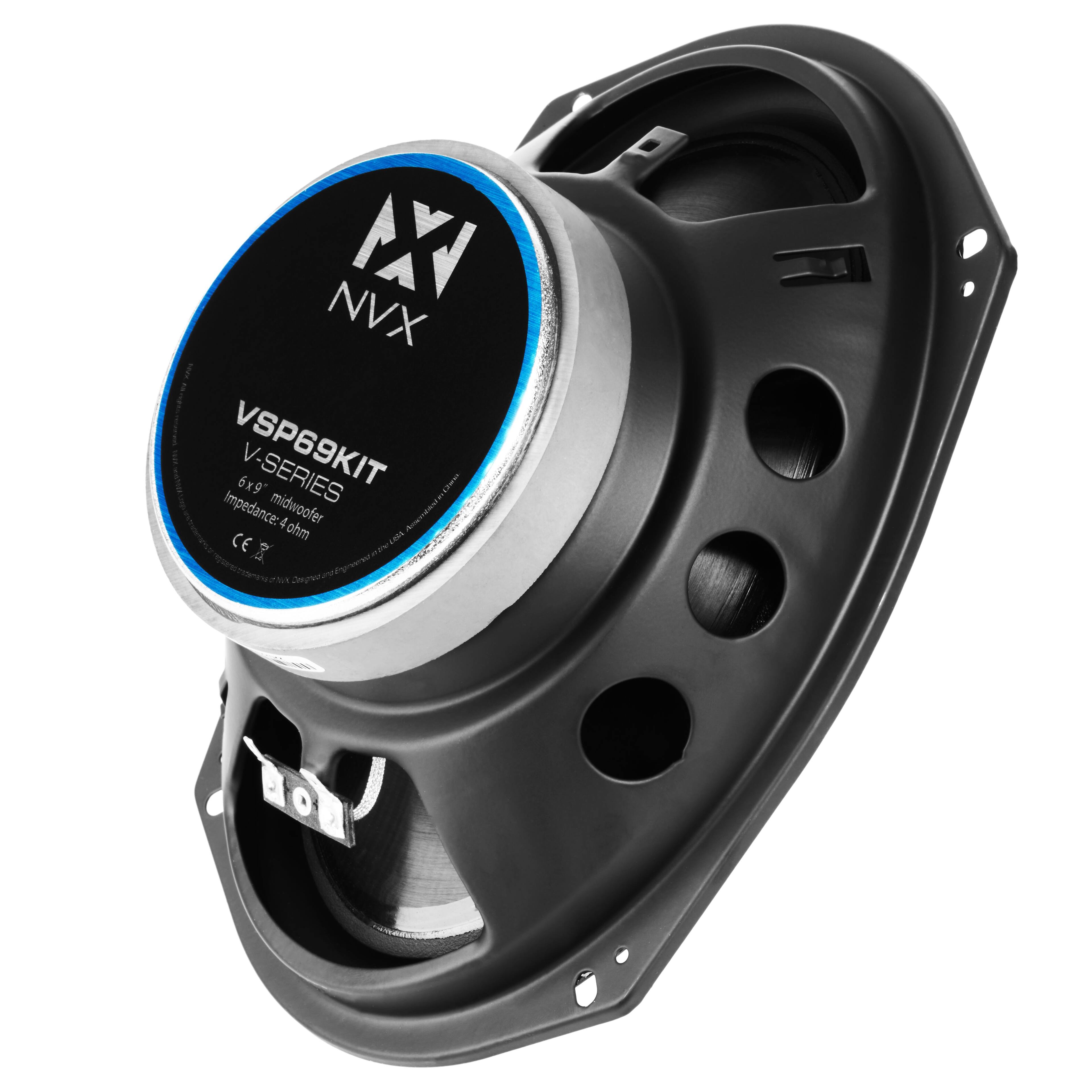 NVX VSP69KIT 6x9" V-SERIES midwoofer Impedance: 4 ohm