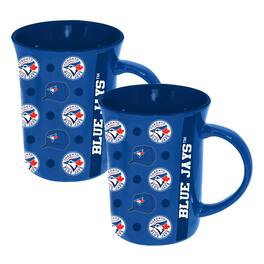 The Memory Company - Toronto Blue Jays Two-Pack 15oz. Line Up Ceramic Mugs - Multicolor