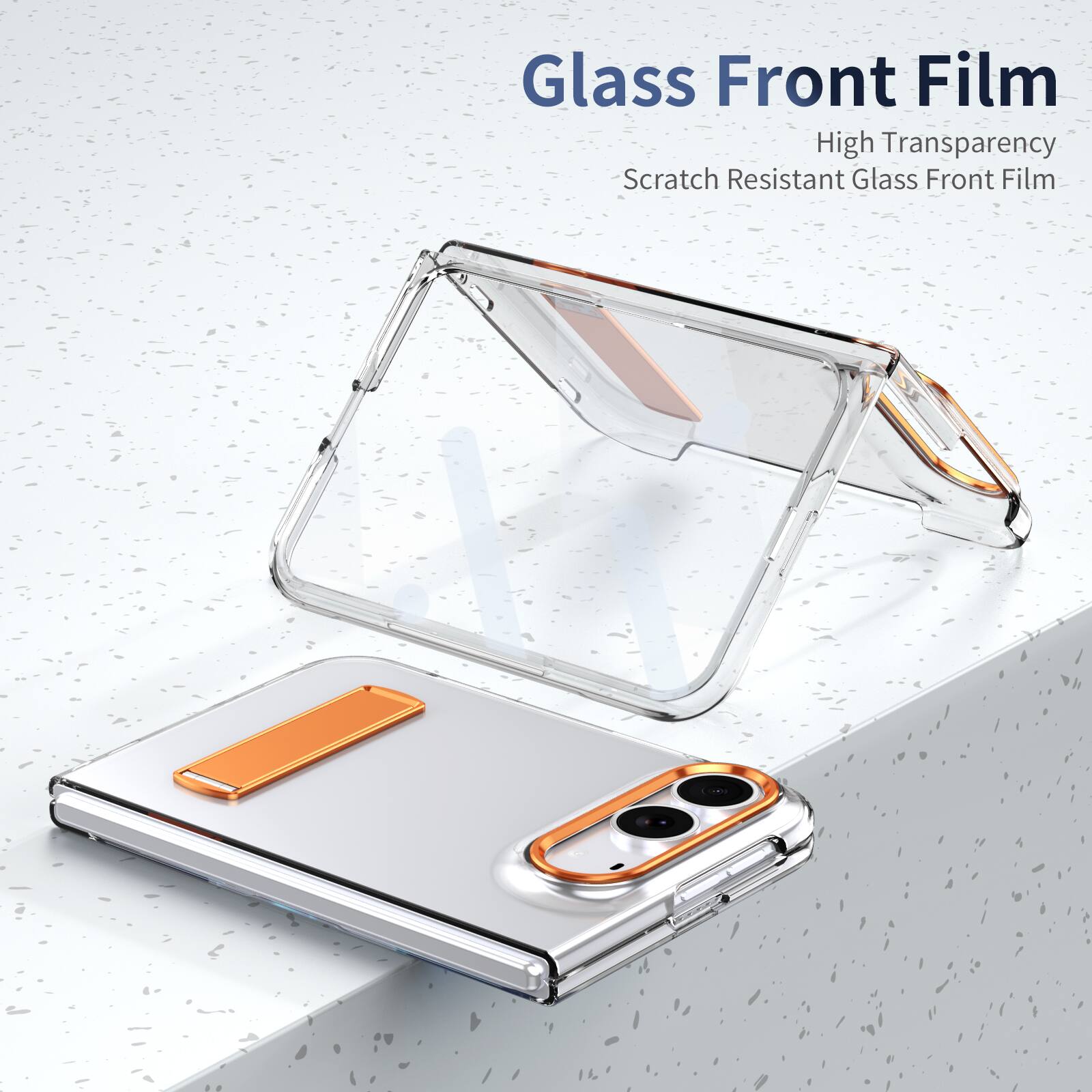 Glass Front Film  
High Transparency  
Scratch Resistant Glass Front Film