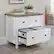 Alt View 13. Sauder - Cottage Road 2-Drawer Lateral File Cabinet - White.