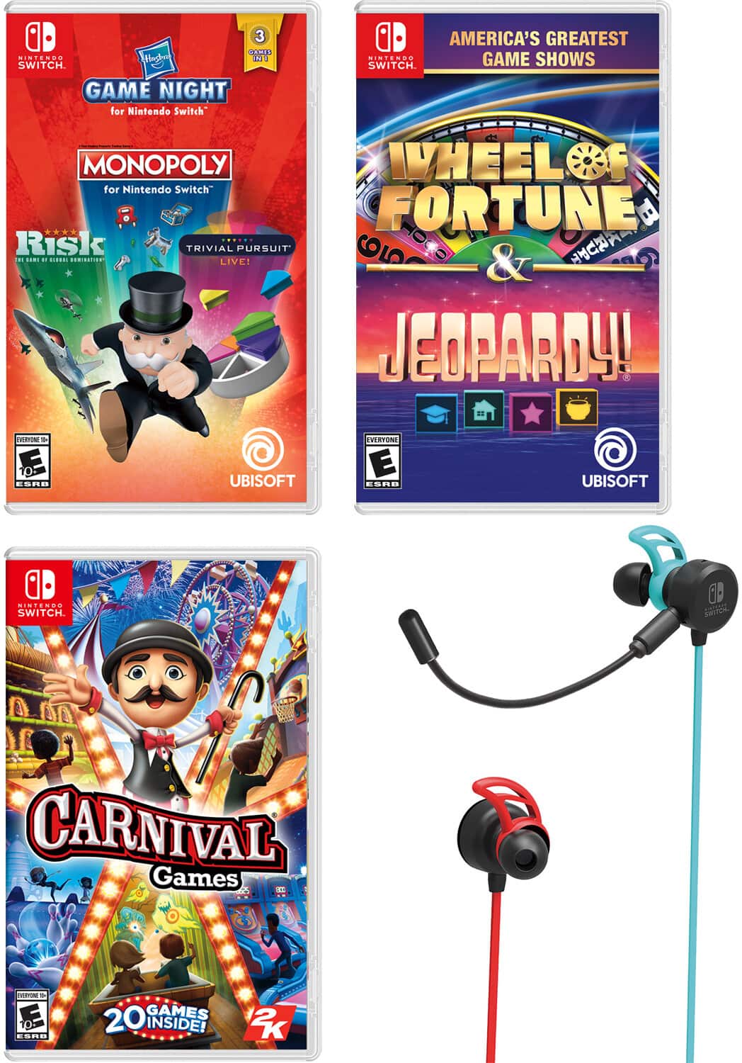 SWITCH VALUE BUNDLE  - VIDEOGAMES - Nintendo Switch