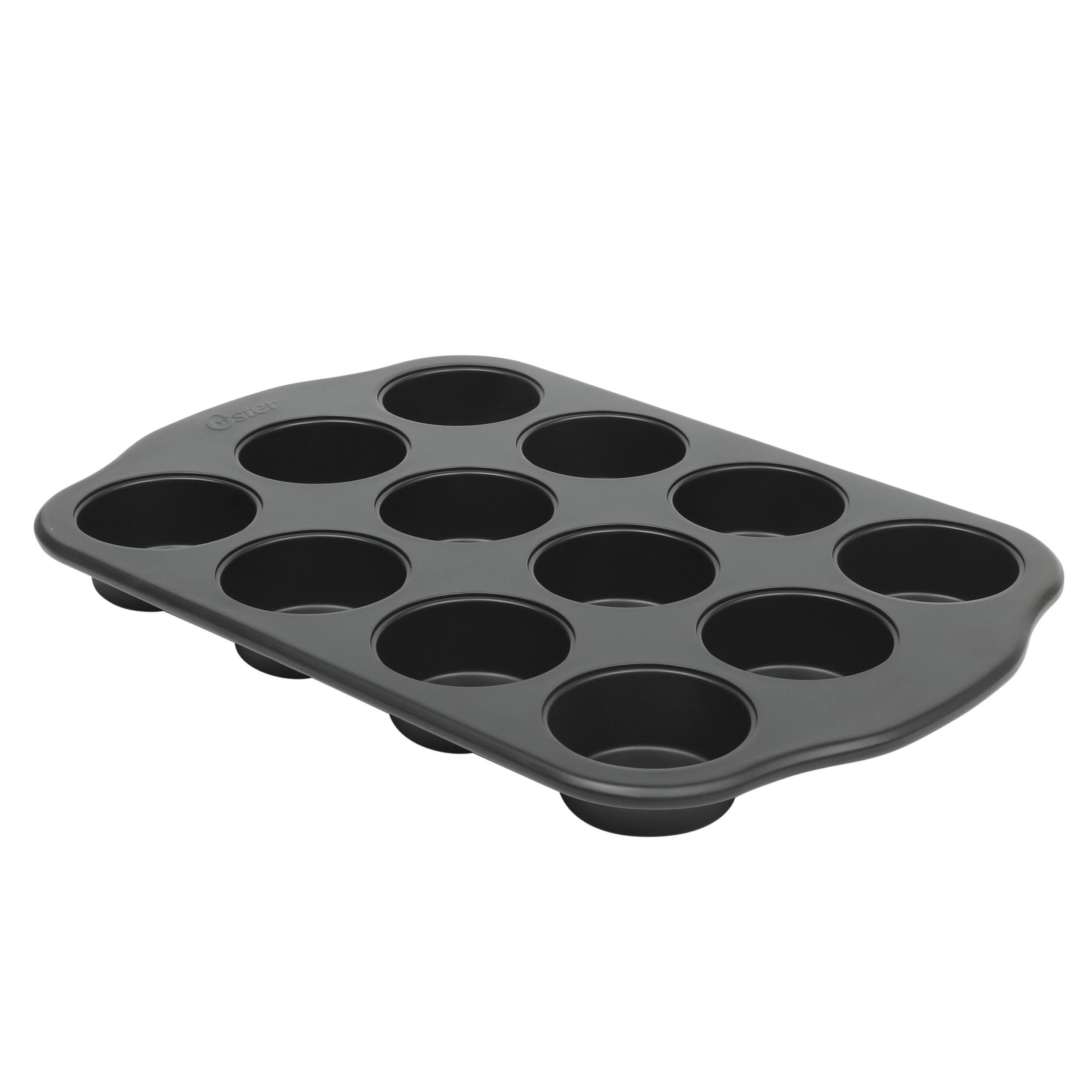 Alt View 1. Oster - Oster Teston Platinum Collection 5 Piece Nonstick Carbon Steel Bakeware Set in Matte Black - Matte Black.