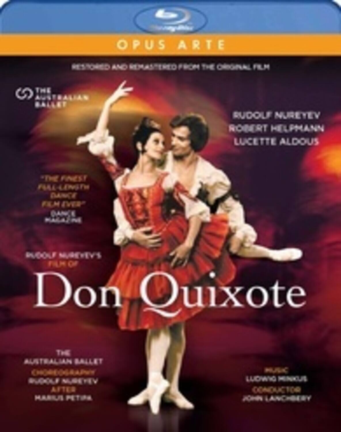 Front. Australian Ballet - Rudolf Nureyev's Don Quixote   - BLU-RAY.