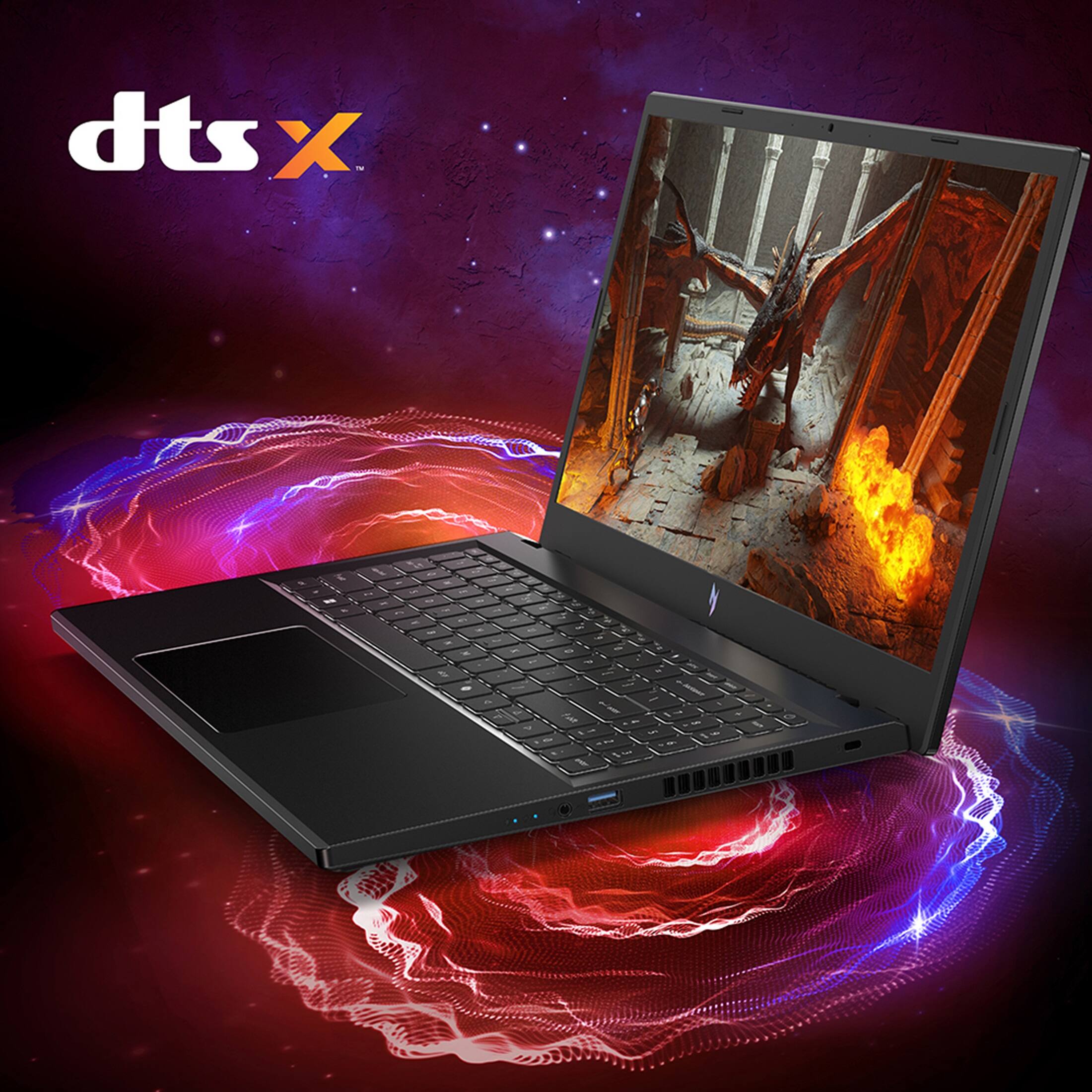 Acer Nitro V15 ANV15-51 Gaming Laptop - Intel Core i7-13620H, 16GB, 1TB SSD, NVIDIA GeForce RTX 5060, 15.6" Full HD 165Hz, Windows 11, Black