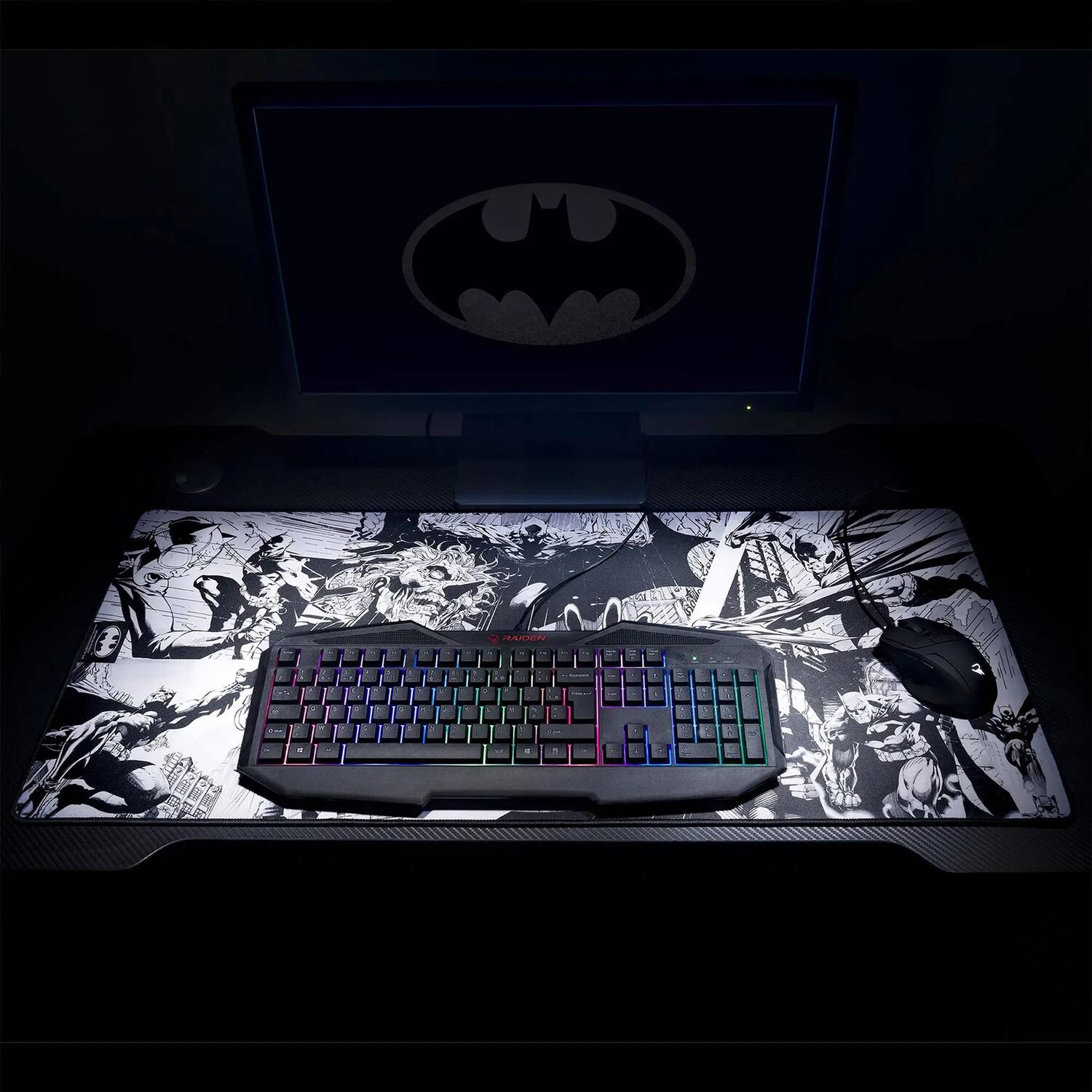 Back. Subsonic - XXL Gaming Mouse Pad Batman - Batman®.