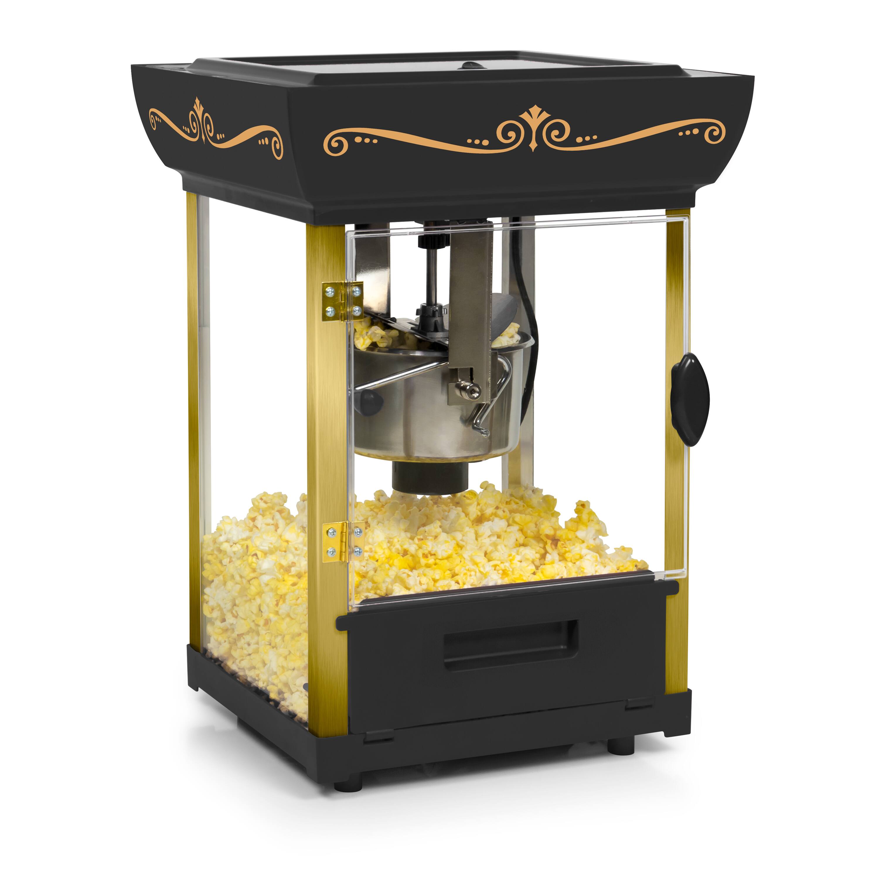 Alt View 9. Nostalgia - 2.5-oz. 10-Cup Popcorn Cart, 48-in. - Black.
