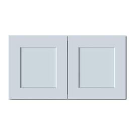 Boyel Living - 33in.W x12in.D x18in.H WALL CABINET Fully assembled Cabinet With Two HDF Doors - Gray
