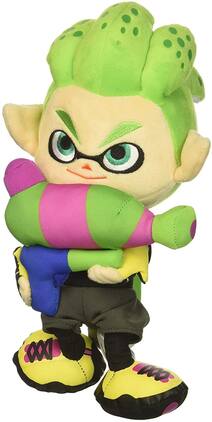 Nintendo - Splatoon 9-Inch Plush - Inkling Boy Neon Green
