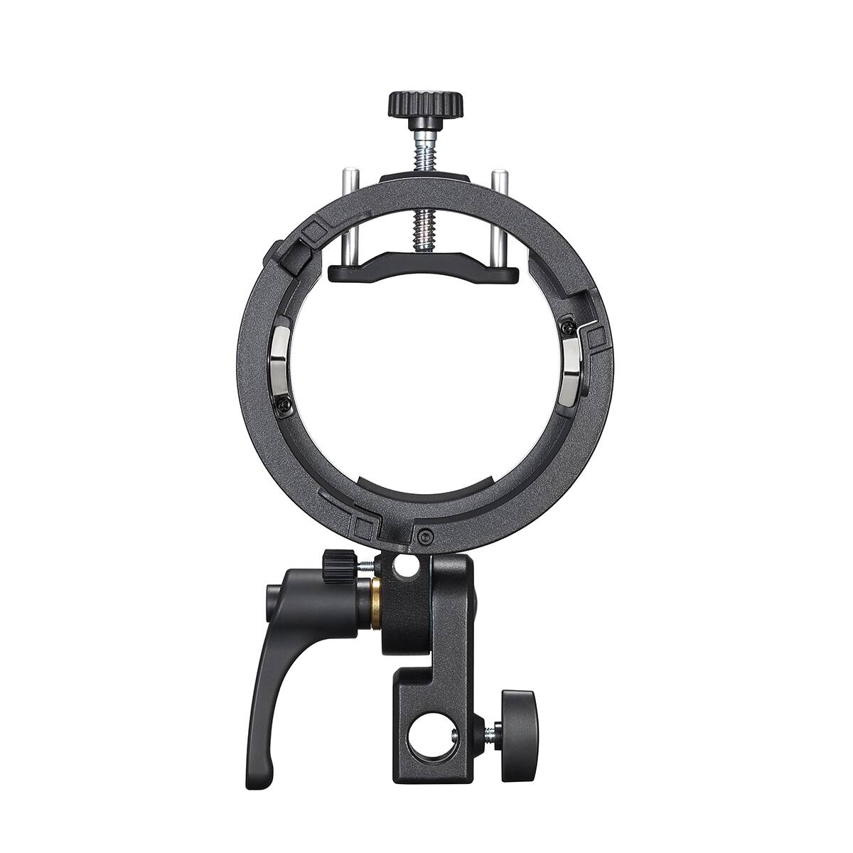 Alt View 4. Glow - Glow S2 Round Flash S-type Bowens Mount Bracket for Round Head Flashes (Godox S2).