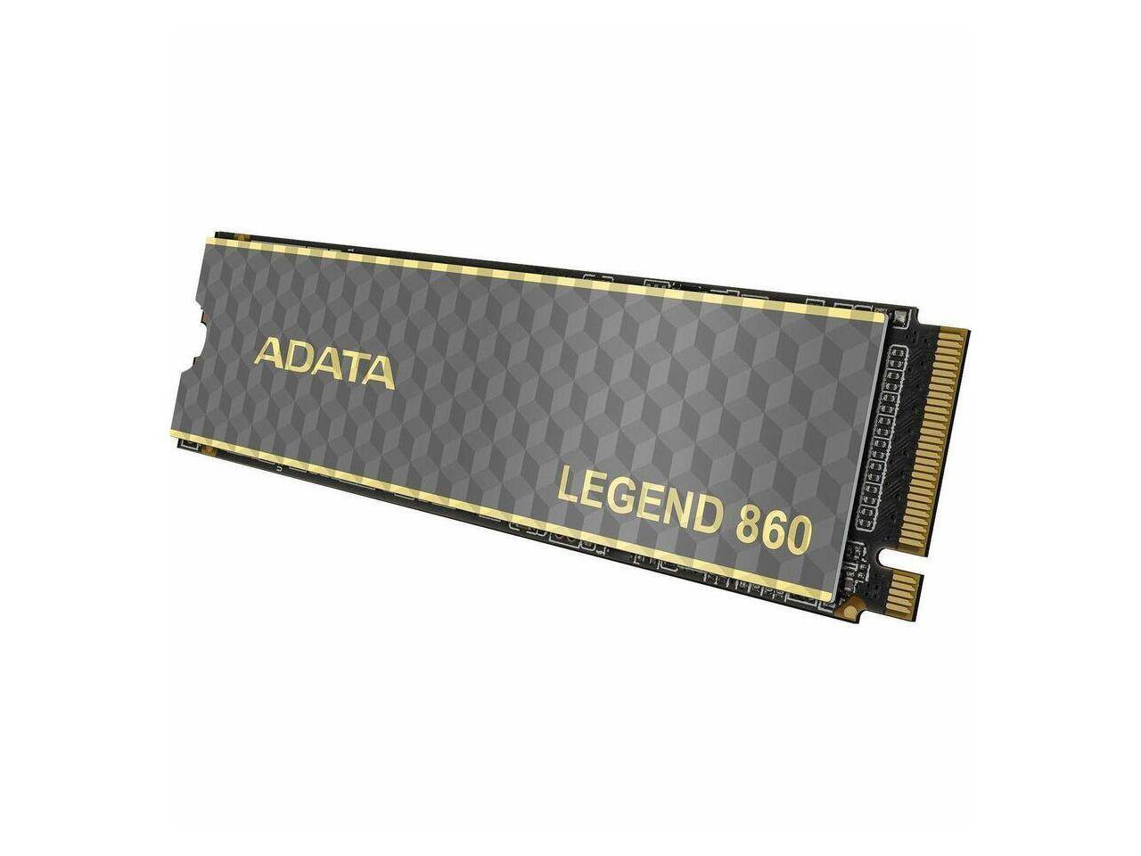 ADATA Legend 860 PCIe 1TB Gen4 x4 M.2 2280 SSD Internal Solid