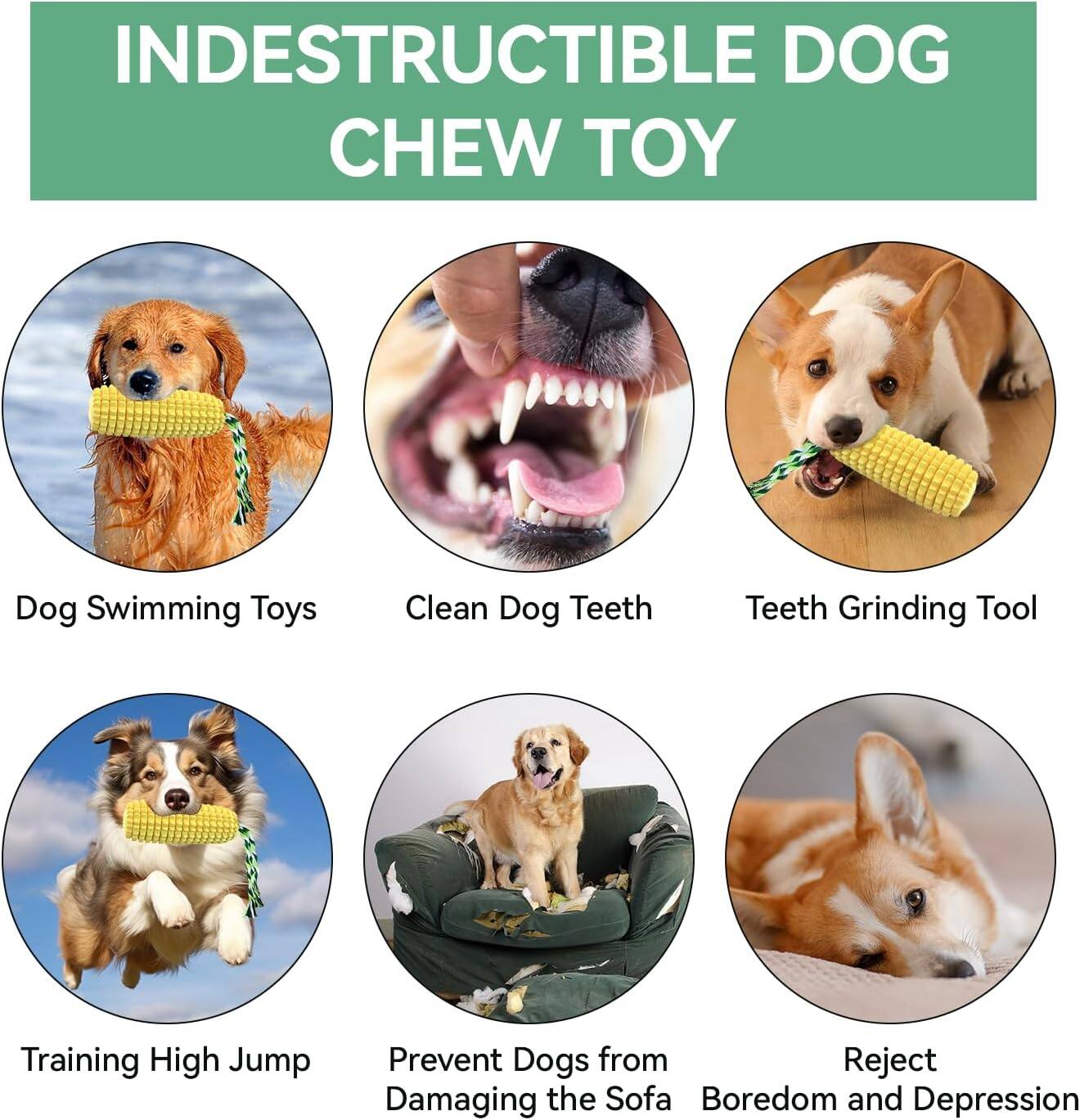 INDESTRUCTIBLE DOG CHEW TOY

- Dog Swimming Toys
- Clean Dog Teeth
- Teeth Grinding Tool
- Training High Jump
- Prevent Dogs from Damaging the Sofa
- Reject Boredom and Depression