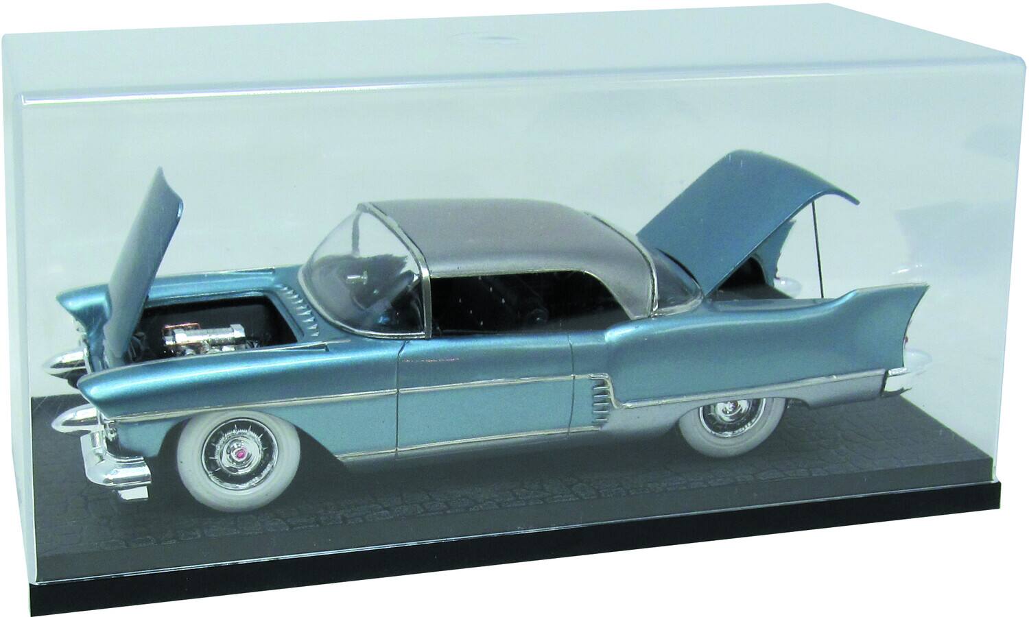 Alt View 1. PopMarket - Auto Display Case (Cobblestone Street, Extra Tall) 1/24 Scale   - COLLECTIBLES - Multicolor.
