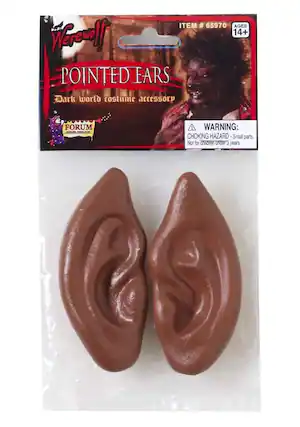 ITEM # 65970
AGES 14+
POINTEDEARS
Dark world costume accessory
FORUM
WARNING: CHOKING HAZARD - Small parts. Not for children under 3 years.