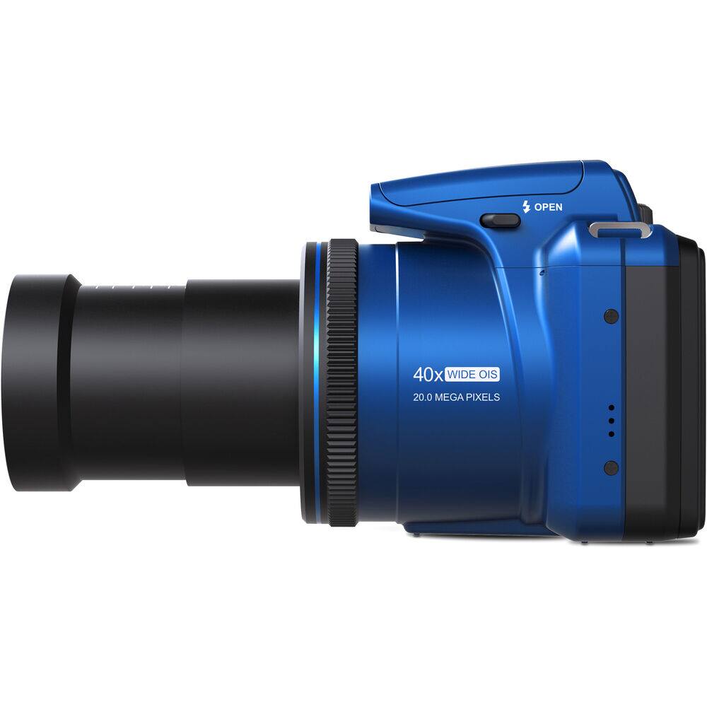 40x Wide OIS  
20.0 Mega Pixels