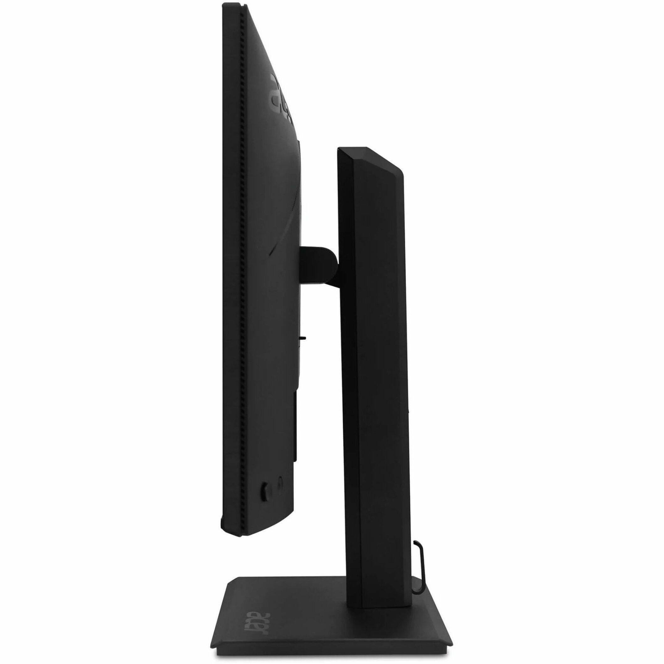 Left. Acer - Vero 27" LCD Monitor (VGA, HDMI) - Black.