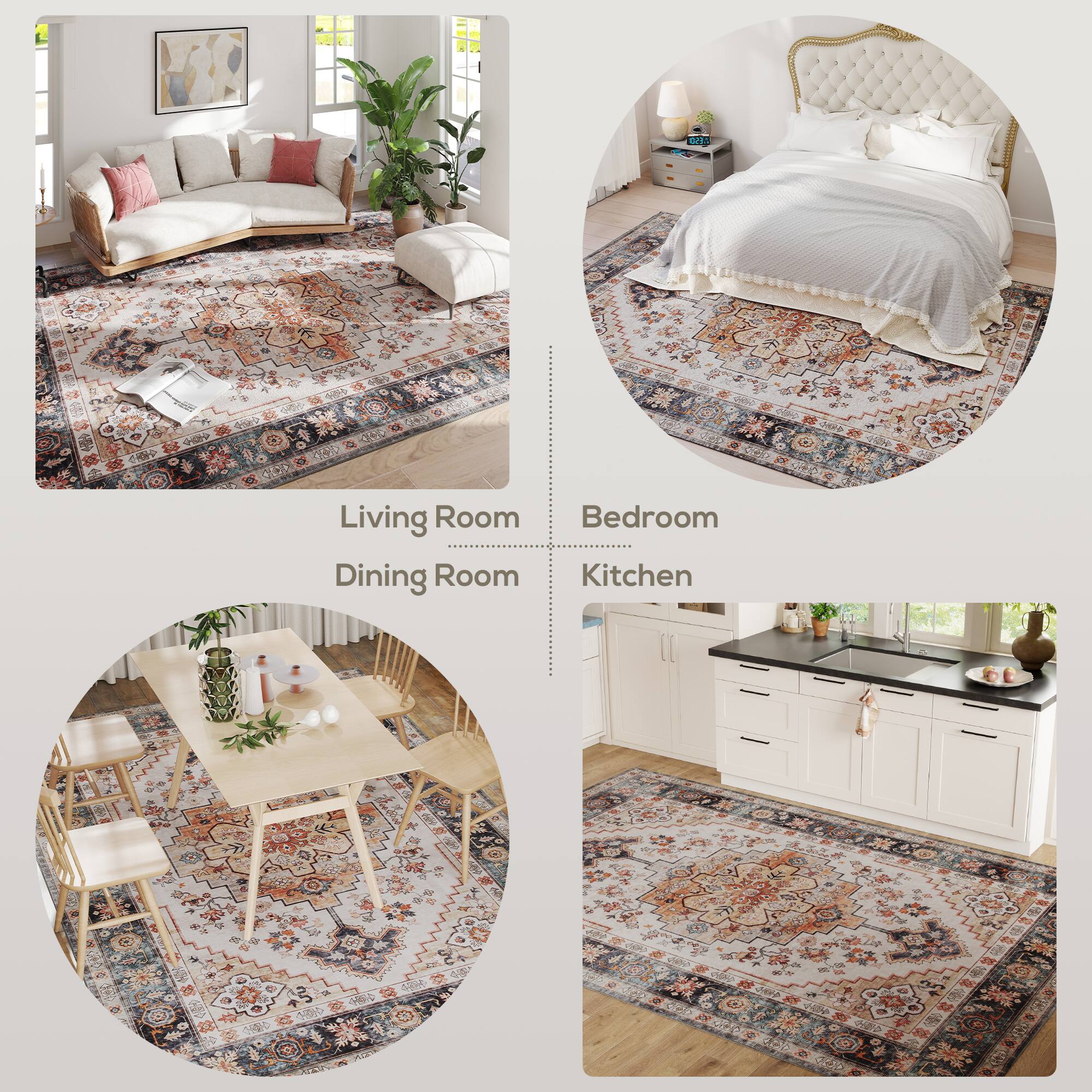 Living Room  
Bedroom  
Dining Room  
Kitchen