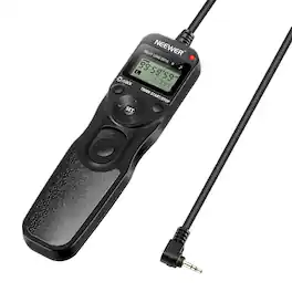 Neewer - LCD Timer Remote Shutter Release for Canon & Pentax DSLR, 700D/650D/550D/60D/100D