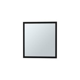 TuHome - Duma 21.1" H X 19.7" W Mirror Medicine Cabinet, One Door With Four Interior Shelves For Bathroom, Kitchen - Black Wengue