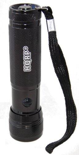 Alt View 5. HQRP - 365 nm UV Blacklight Flashlight 12 LED Aluminum Water-Resistant Leak, Pet Urine, Currency Detection.