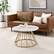 Alt View 12. Walker Edison - Modern Cage-Base Coffee Table - Faux White Marble.