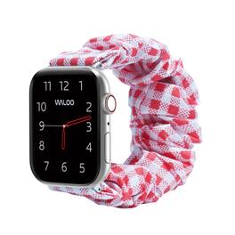 Waloo - Scrunchie Band For Apple Watch - Checkered Red